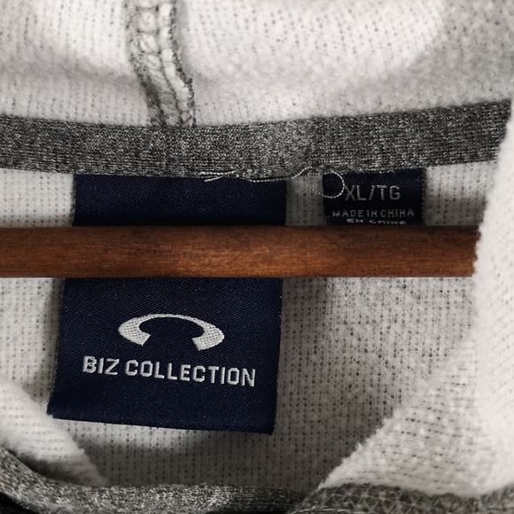 Men's Extra Large Grey Fishing Hoodie, Dubreuilville Magpie Walleye Derby, NWOT - Picture 7 of 7